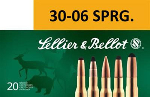 Ammunition Sellier&Bellot Rifle 30 06 S&B 30-06 180GR FMJ 20/400